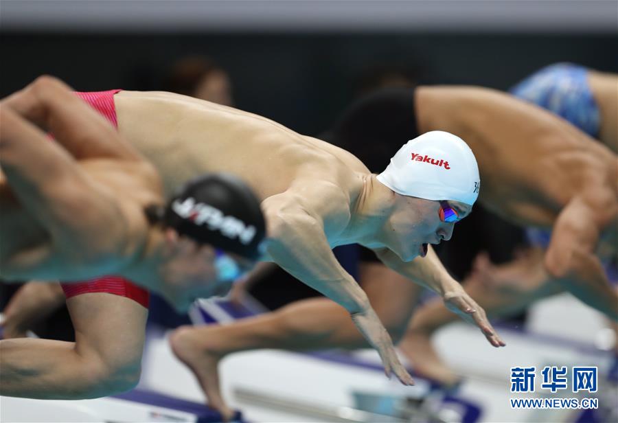 （亚运会）（2）游泳——男子200米自由泳：孙杨夺冠