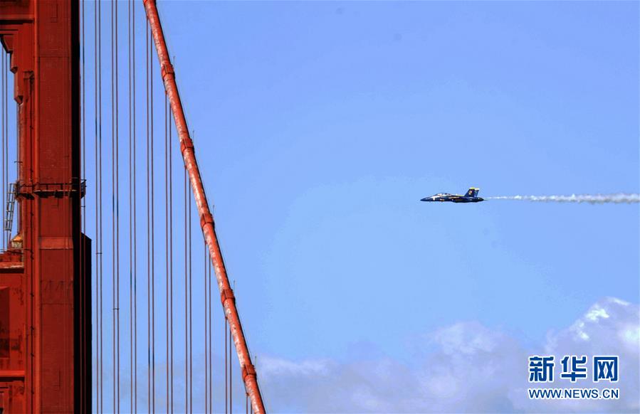 （国际）（6）美国旧金山举行舰队周飞行表演
