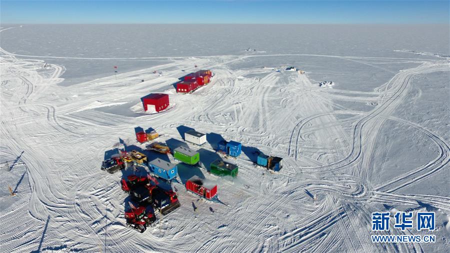 （图文互动）（6）中国第35次南极科考队昆仑队撤离南极冰盖之巅