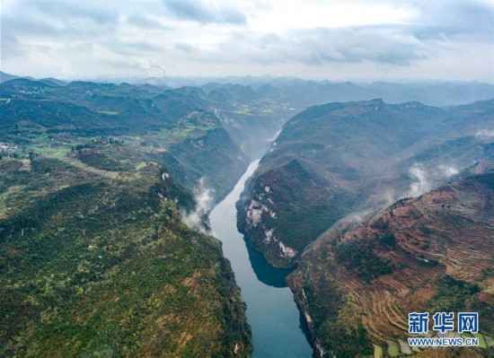 （美丽中国）（3）鸭池河峡谷风光美