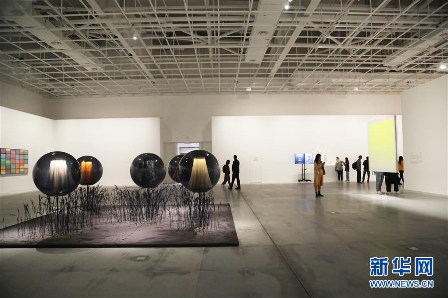 （新华视界）（5）第十三届全国美展实验艺术作品展在河北廊坊开幕