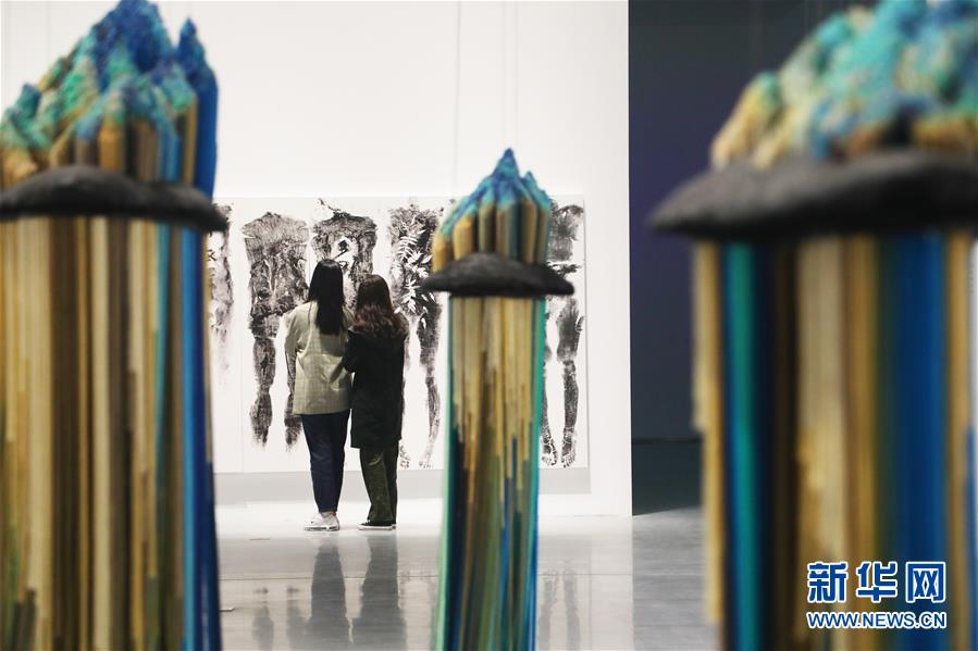 （新华视界）（1）第十三届全国美展实验艺术作品展在河北廊坊开幕