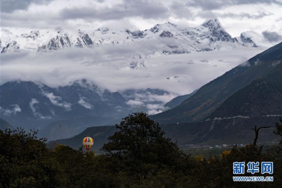 （美丽中国）（6）水墨南迦巴瓦峰