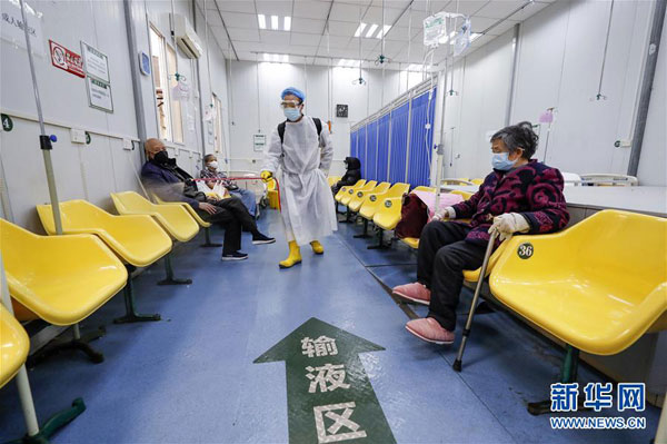 （聚焦疫情防控·图文互动）（7）筛查防护严格 门诊有序增开——武汉部分医院走访见闻