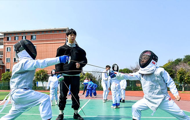 江西宜春：阳光大课间 运动助成长