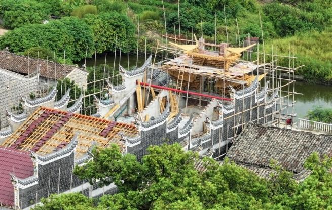 江西泰和：修缮古建 保护文物