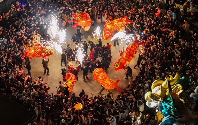 安徽歙县：古村年味浓