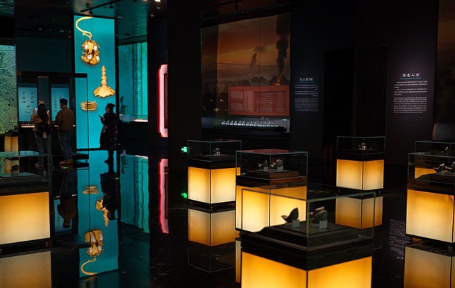 四川眉山：江口沉银博物馆举办媒体开放日活动