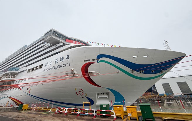 第二艘国产大型邮轮计划3月20日出坞