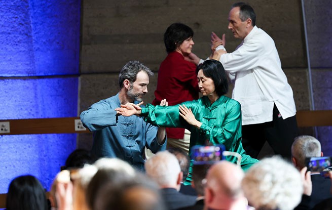 首个“国际太极拳日”庆祝活动在联合国教科文组织总部举行