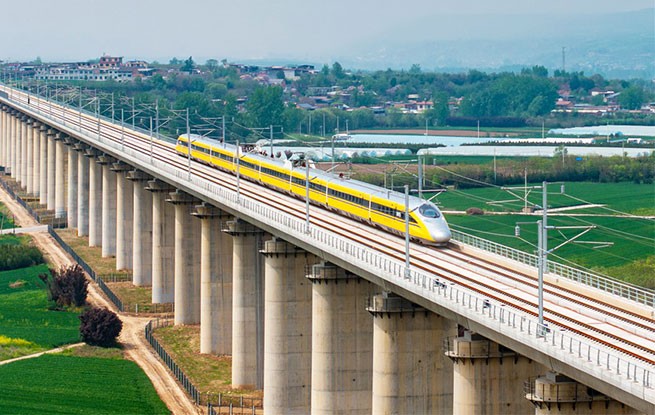 陕西：西十高铁启动时速385公里提速试验