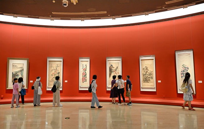 北京：中国美术馆暑期开放夜场参观