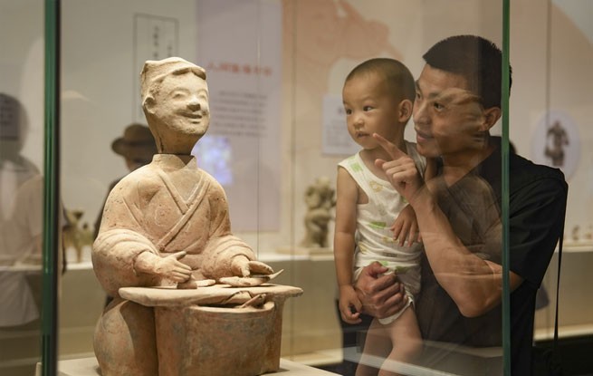 辽宁沈阳：“微笑——文物里的中国精神印记”展览开幕
